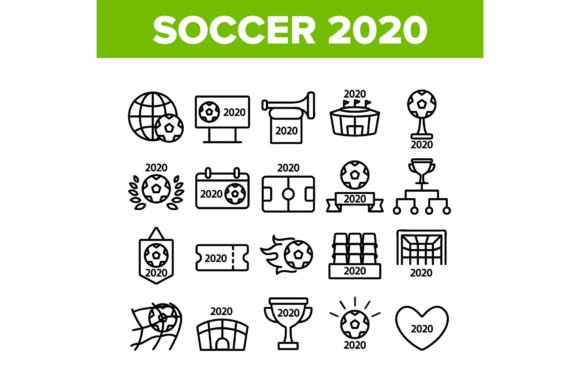 Download Soccer Champion 2020 Collection Icons - Premium Resources