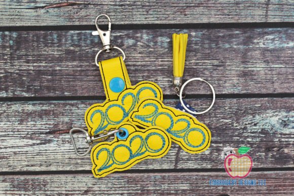 Download Class of 2020 ITH Key Fob Pattern - Premium Resources