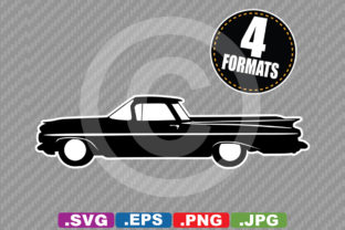 Download Classic / Antique 1959 Car Silhouette - Silhouette Collection